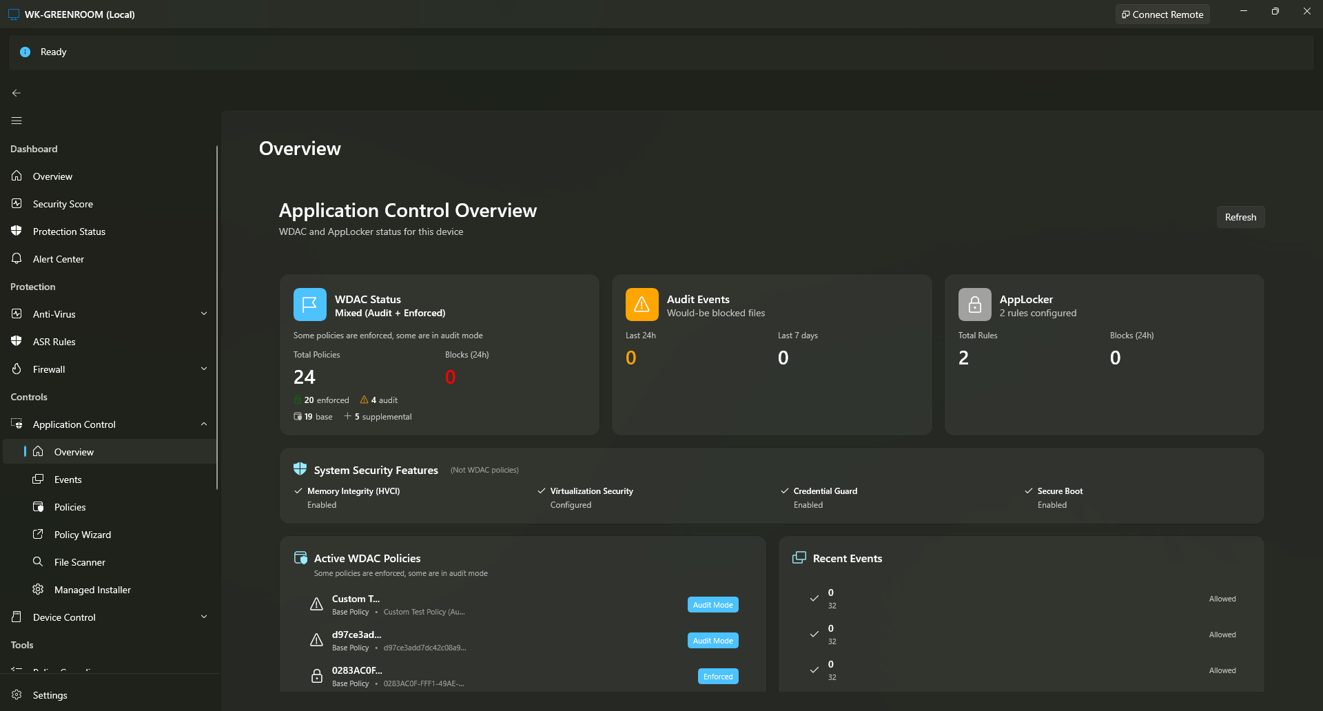 MDE Toolkit App Control View